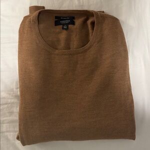 Nordstrom Men's Tan Crewneck Sweater